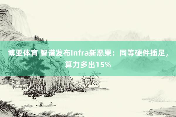 博亚体育 智谱发布Infra新恶果：同等硬件插足，算力多出15%