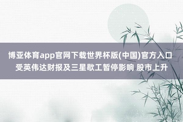 博亚体育app官网下载世界杯版(中国)官方入口 受英伟达财报及三星歇工暂停影响 股市上升