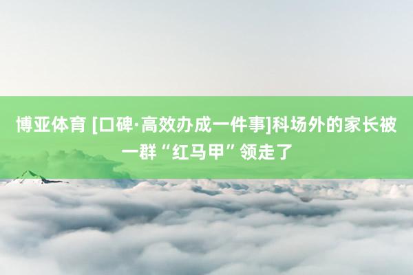 博亚体育 [口碑·高效办成一件事]科场外的家长被一群“红马甲”领走了